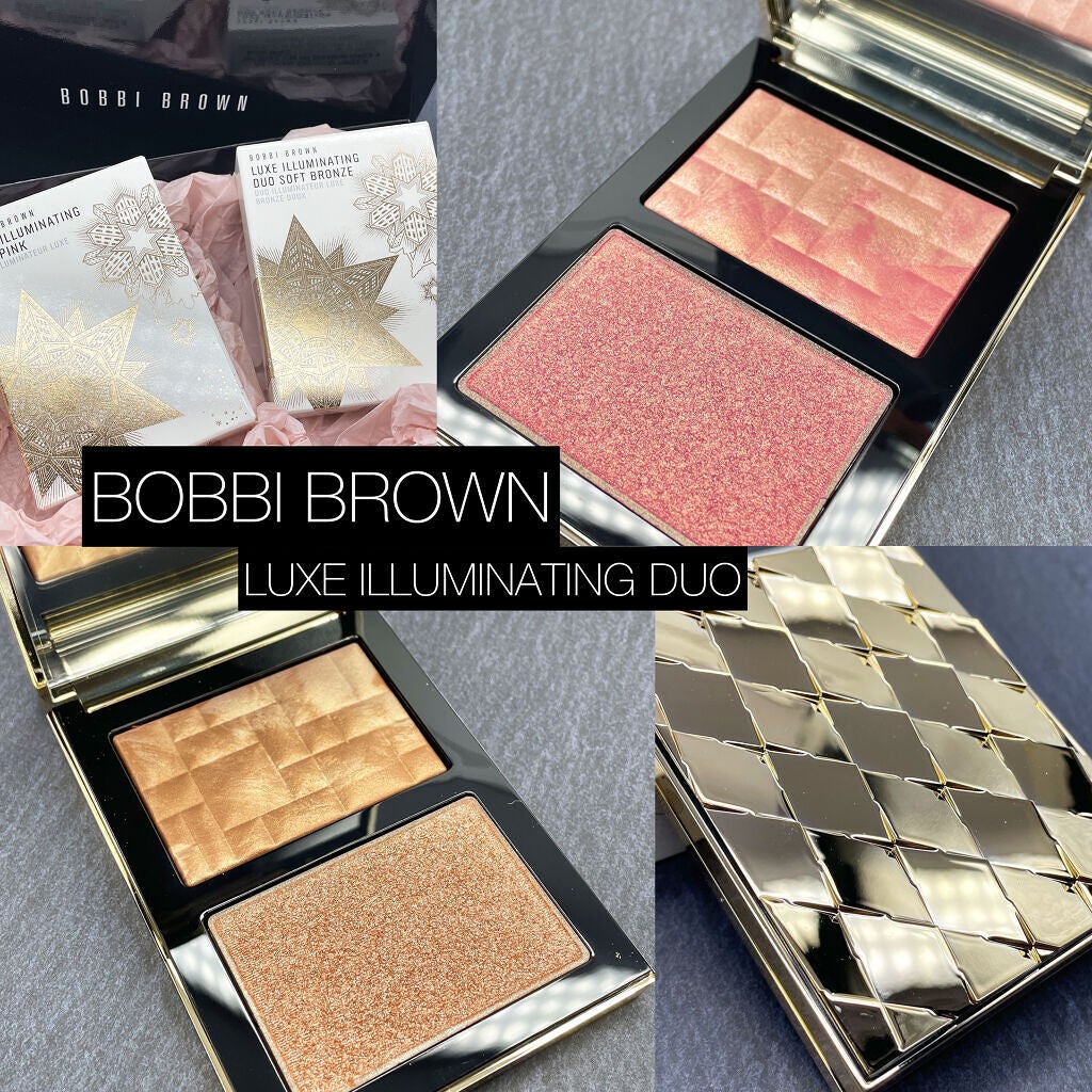 リュクス イルミネイティング デュオ/BOBBI BROWN/パウダーチークを使ったクチコミ(1枚目)