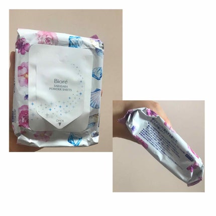 ビオレさらさらパウダーシート 香りマジック/ビオレ/ボディシートを使ったクチコミ(1枚目)