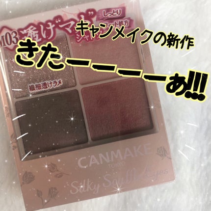 シルキースフレアイズ(マットタイプ)/キャンメイク/アイシャドウパレットを使ったクチコミ(2枚目)