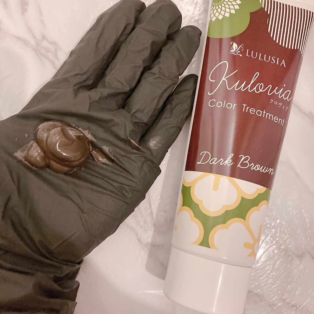 クロヴィア カラートリートメント/ルルシア/洗い流すヘアトリートメントを使ったクチコミ(2枚目)