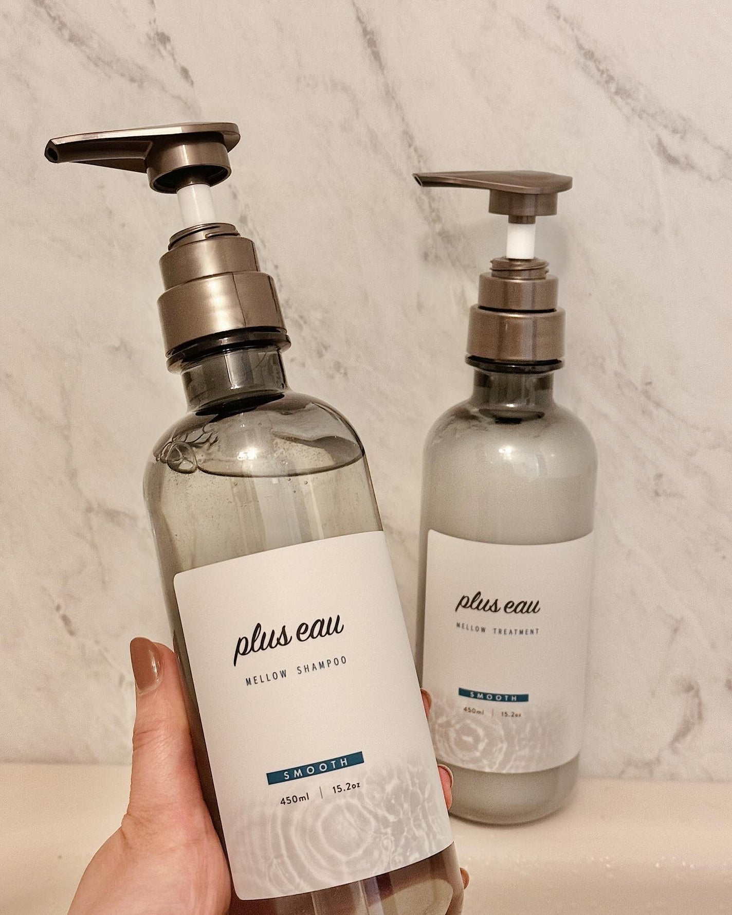 メロウシャンプー/メロウトリートメント/plus eau/市販シャンプーを使ったクチコミ(1枚目)