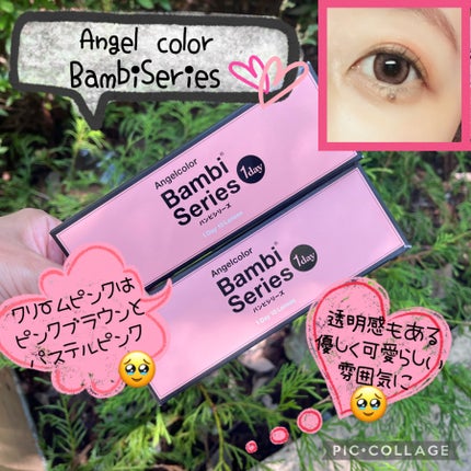 Angelcolor Bambi Series 1day /AngelColor/ワンデー(1DAY)カラコンを使ったクチコミ(1枚目)