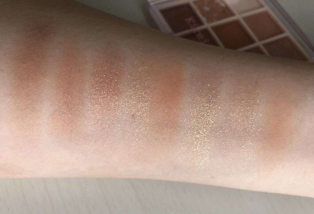 アイシャドウパレット/Kirei&co./アイシャドウパレットを使ったクチコミ（2枚目）