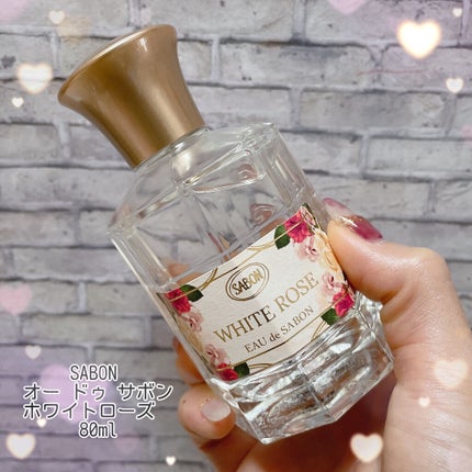オー ドゥ サボン 80mL ホワイト・ローズ/SABON/香水(レディース)の画像