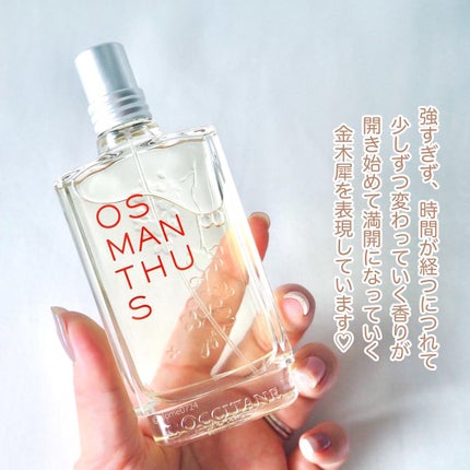 オスマンサス オードトワレ/L'OCCITANE/香水(レディース)を使ったクチコミ(4枚目)