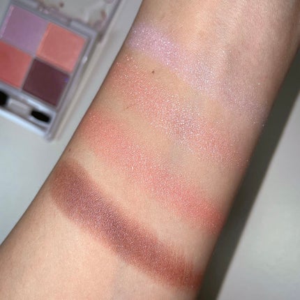 シルキースフレアイズ/キャンメイク/アイシャドウパレットを使ったクチコミ(3枚目)