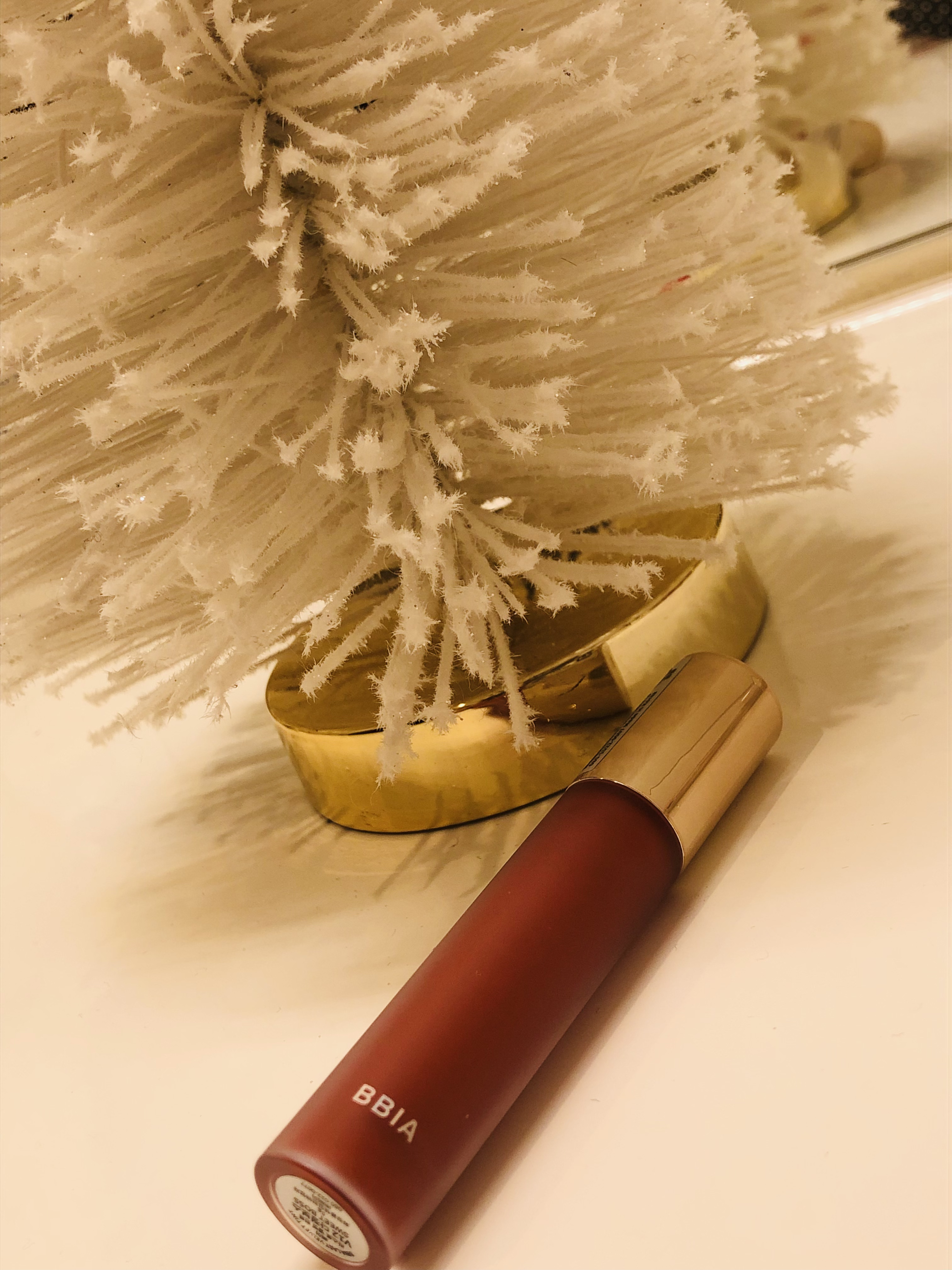 ラストベルベットティント V12 スウィートボス/BBIA/リップティントを使ったクチコミ（2枚目）