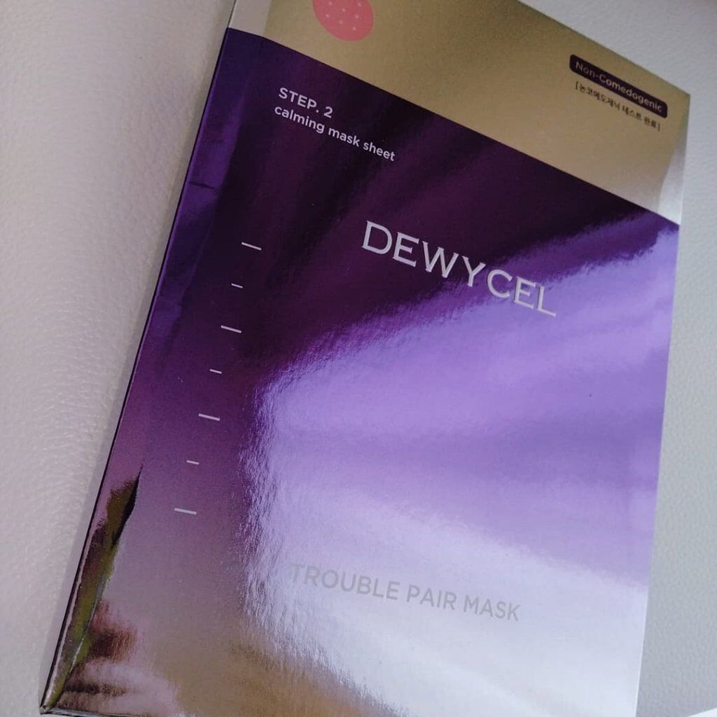 トラブルペアーマスク/DEWYCEL/シートマスク・パックを使ったクチコミ（1枚目）