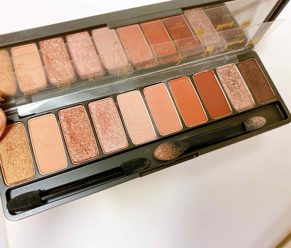 プレイカラー アイシャドウ/ETUDE/アイシャドウパレットを使ったクチコミ（2枚目）