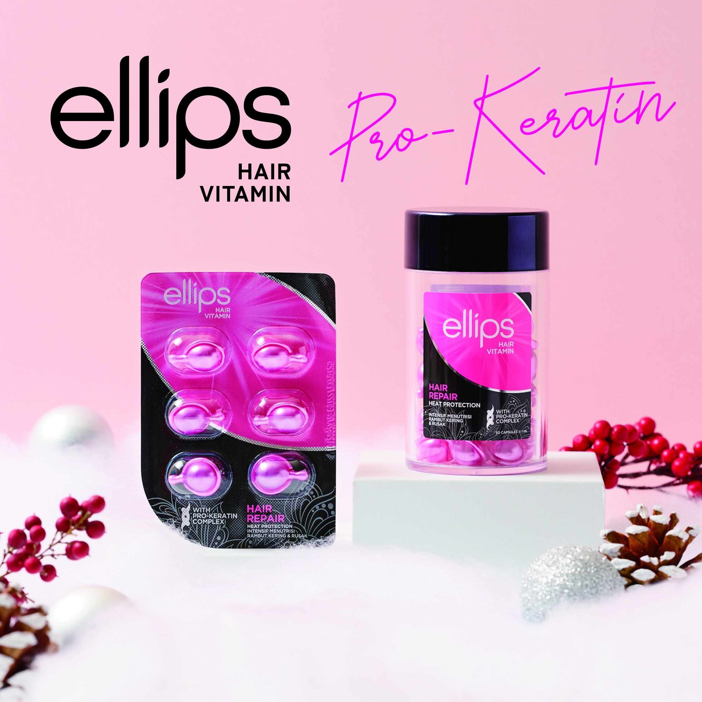 pro keratin HAIR REPAIR/ellips/ヘアオイルを使ったクチコミ（1枚目）