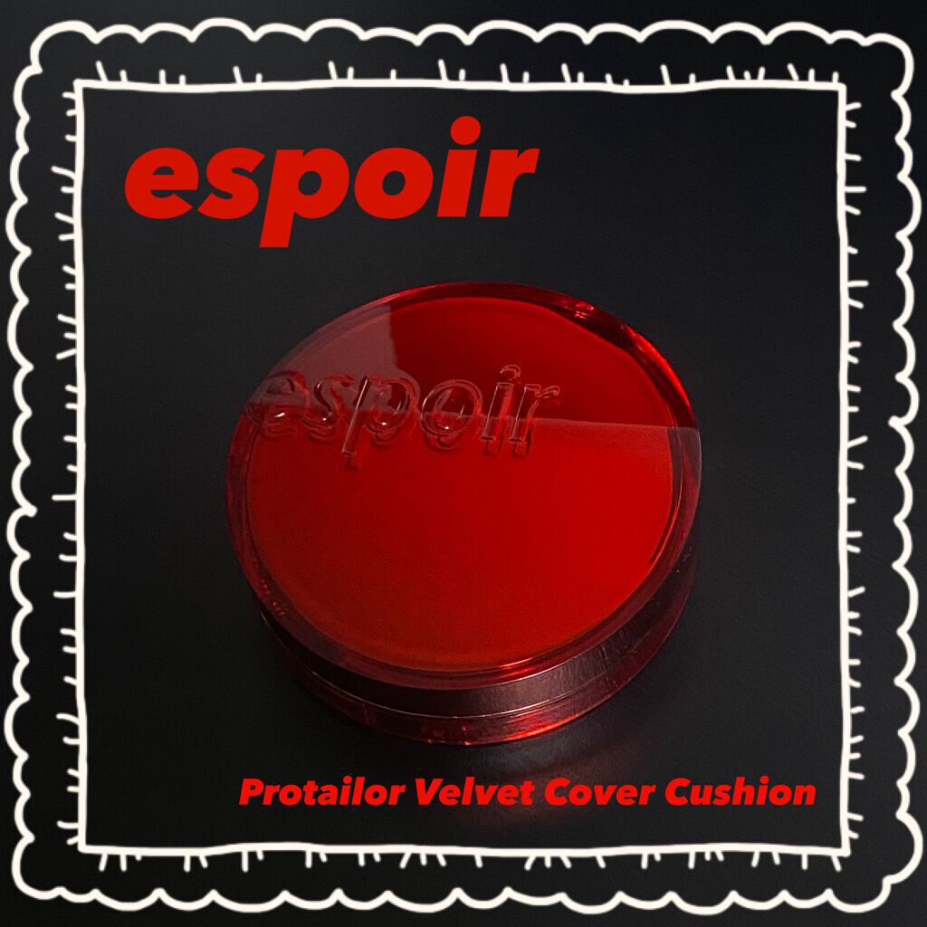 🖤❤️espoir ❤️🖤
プロテーラービーベルベットカバークッション
 22 PETAL
 
ビーガン認証された地球にもお肌にも優しいクッションファンデーション🍃
 
カバー力高いのに厚塗り感なくてマスクにつきにくい高密着ベルベット