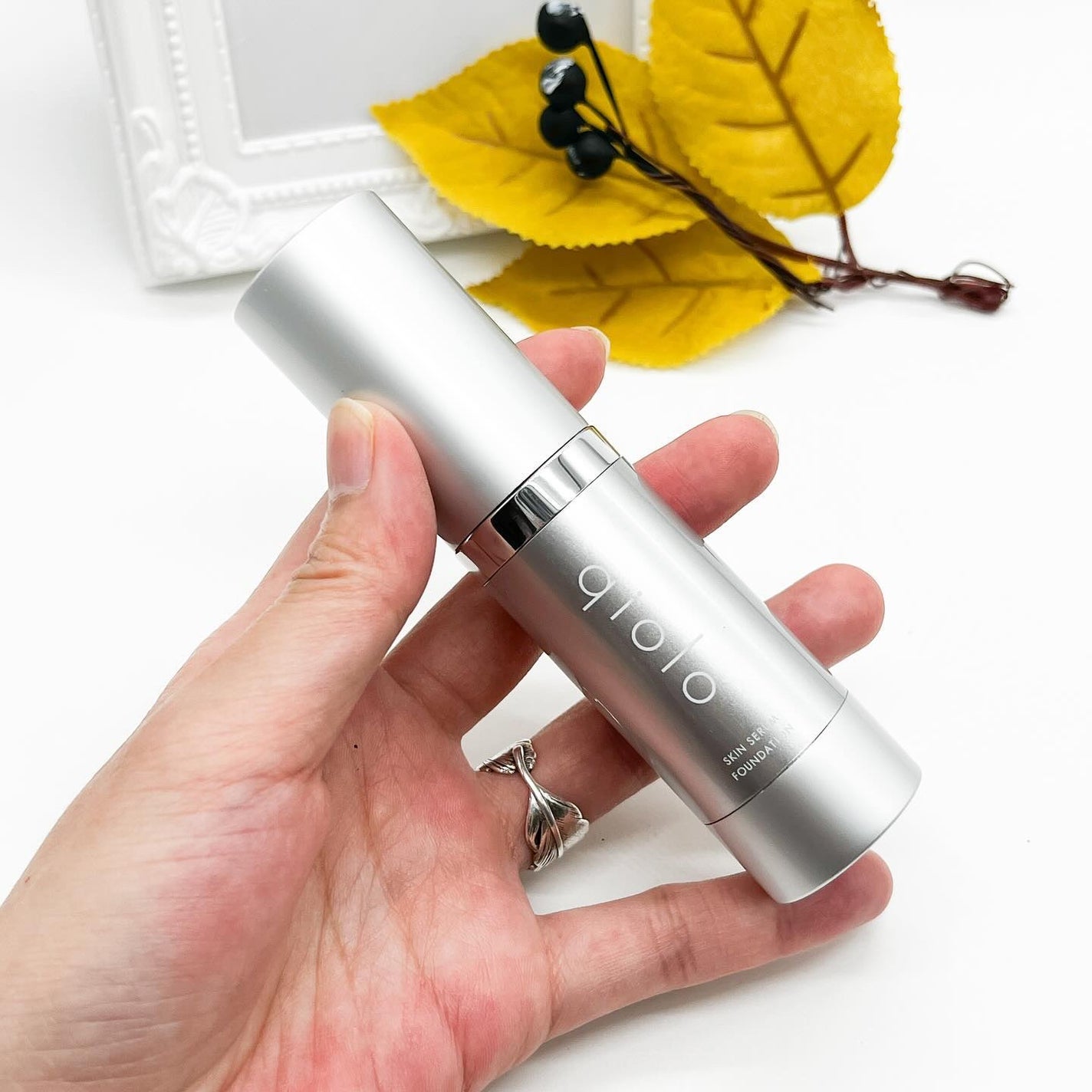 スキンセラムファンデーション/qiolo/リキッドファンデーションを使ったクチコミ(2枚目)