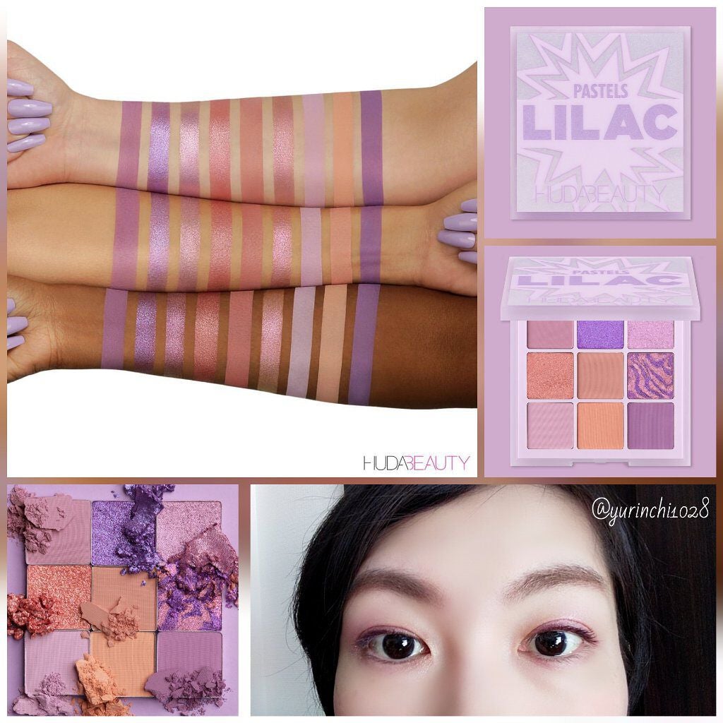 PASTEL OBSESSIONS EYESHADOW PALETTE/Huda Beauty/アイシャドウパレットを使ったクチコミ(2枚目)