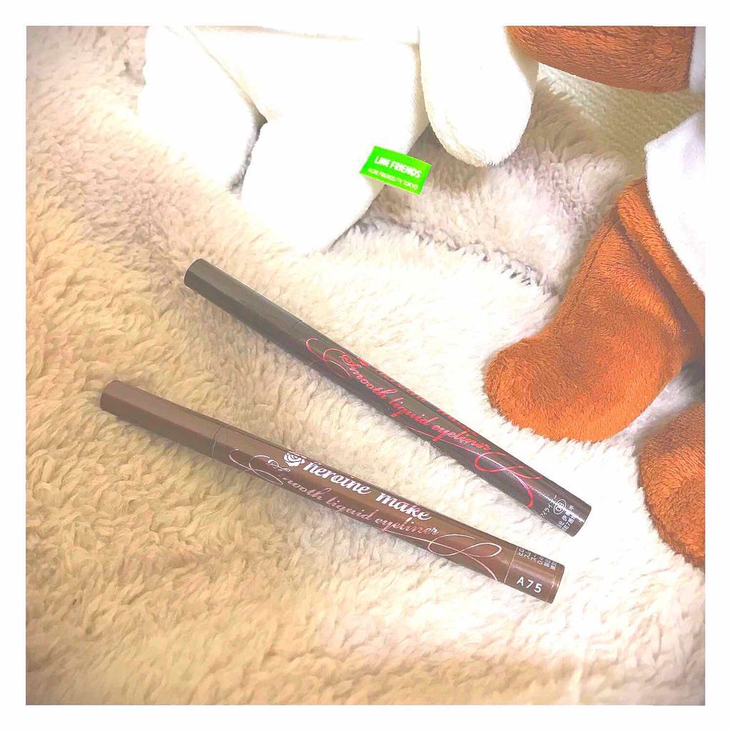 スムースリキッドアイライナー スーパーキープ/ヒロインメイク/リキッドアイライナーを使ったクチコミ（1枚目）