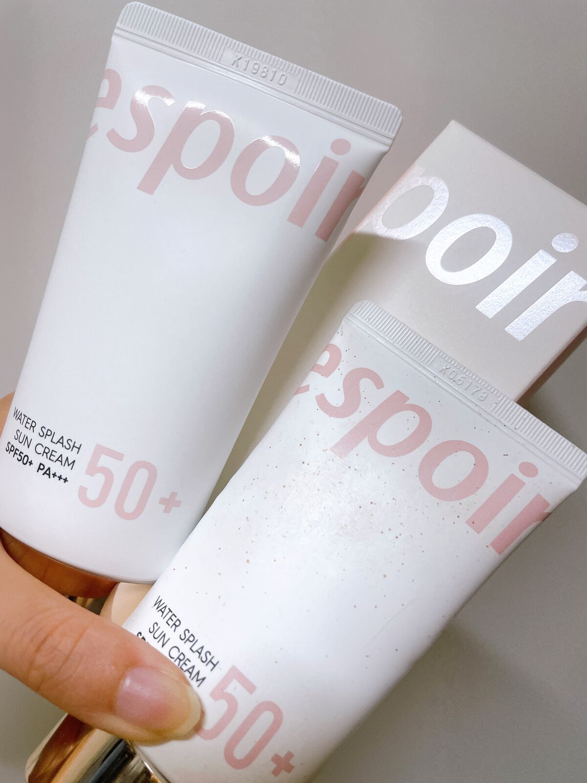 ウォータースプラッシュサンクリーム/espoir/日焼け止め・UVケアを使ったクチコミ(1枚目)