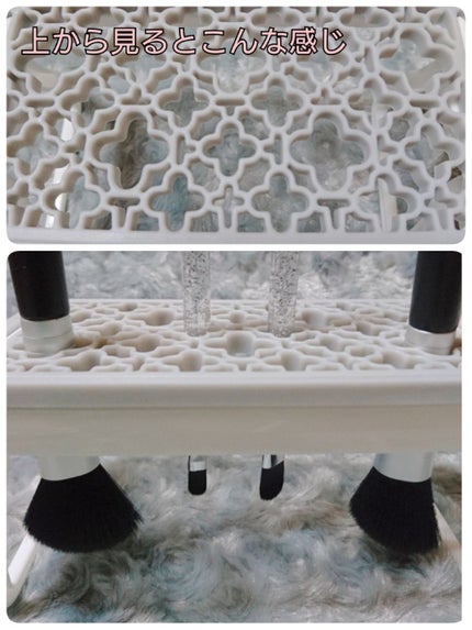 メイクブラシ/セリア/メイクブラシを使ったクチコミ(4枚目)