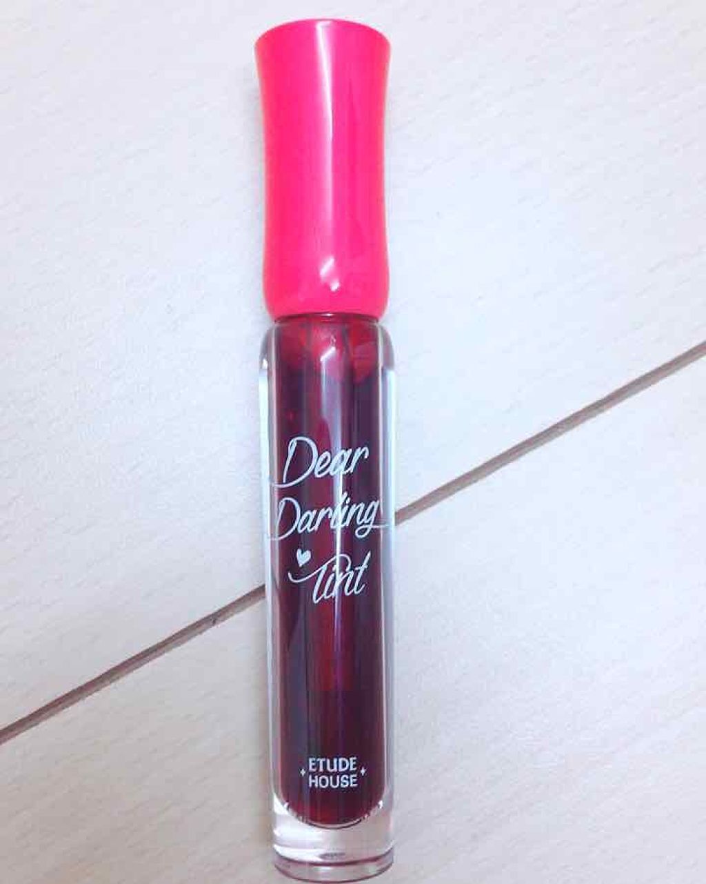 ディアダーリン ウォータージェルティント/ETUDE/リップティントを使ったクチコミ(1枚目)
