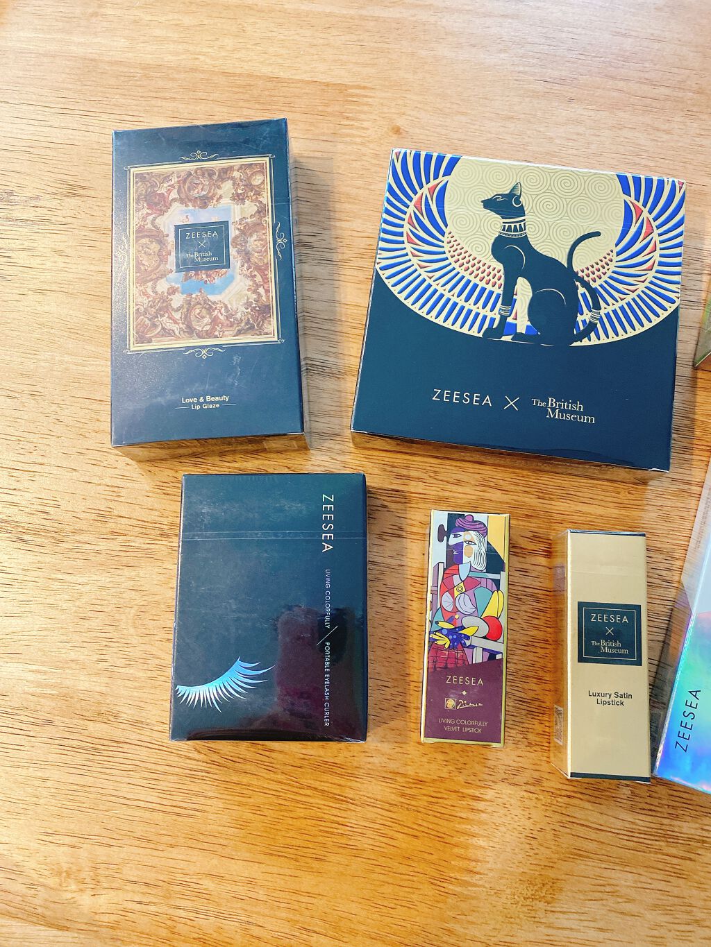 大英博物館 エジプトシリーズ アイシャドウパレット/ZEESEA/アイシャドウパレットを使ったクチコミ(2枚目)