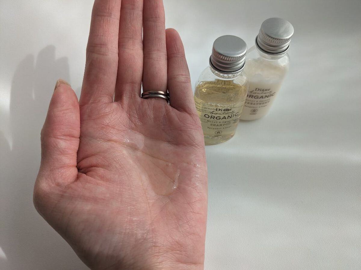 オーガニック モイスト＆スムース シャンプー／トリートメント ベルガモット＆セージの香り/ダイアン/市販シャンプーを使ったクチコミ（2枚目）