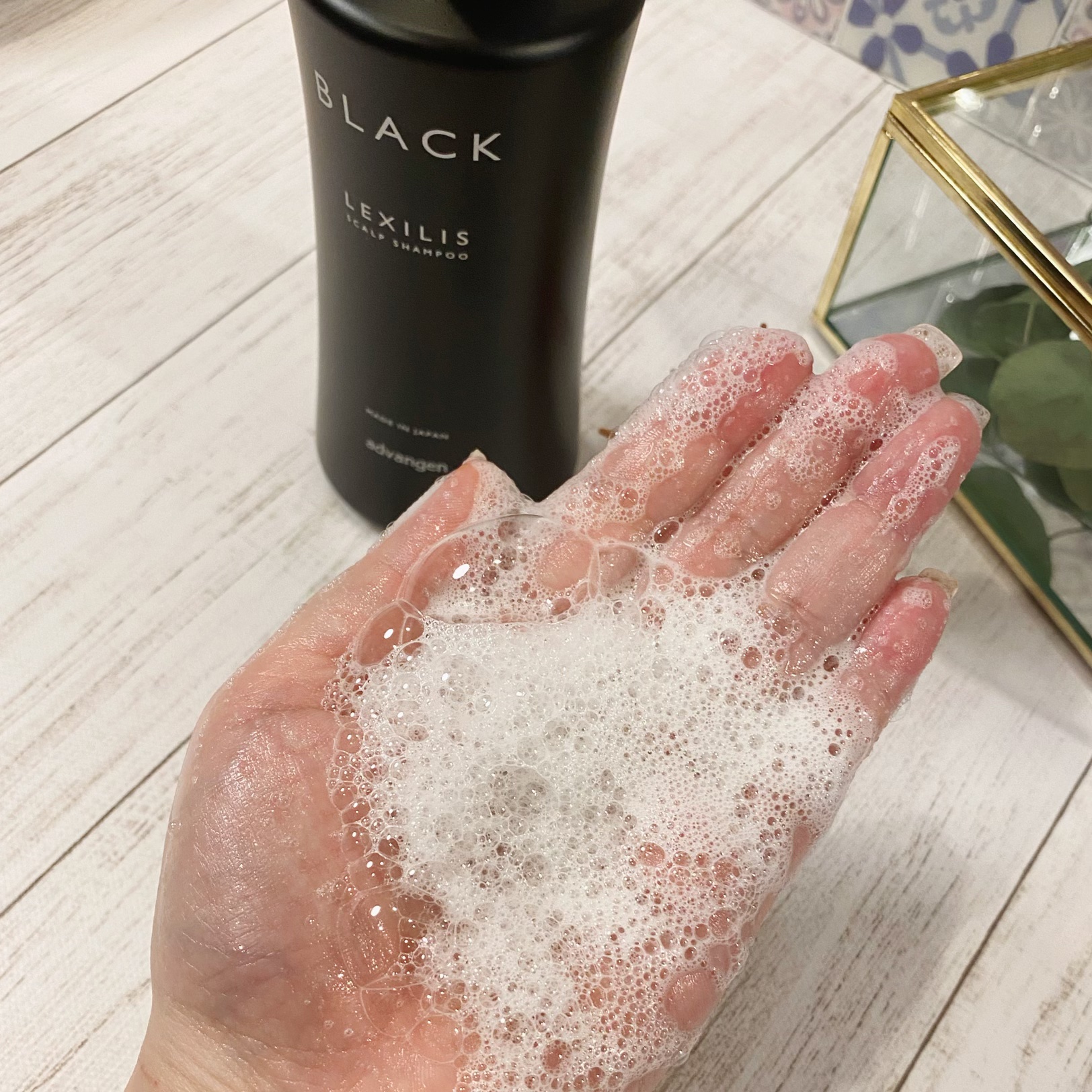 スカルプシャンプー/LEXILIS BLACK FRAGRANCE/頭皮ケアを使ったクチコミ（3枚目）