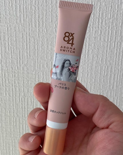 8x4 アロマスイッチ 涼感ネックジェル パリスブーケの香り/8x4/デオドラント・制汗剤を使ったクチコミ(2枚目)