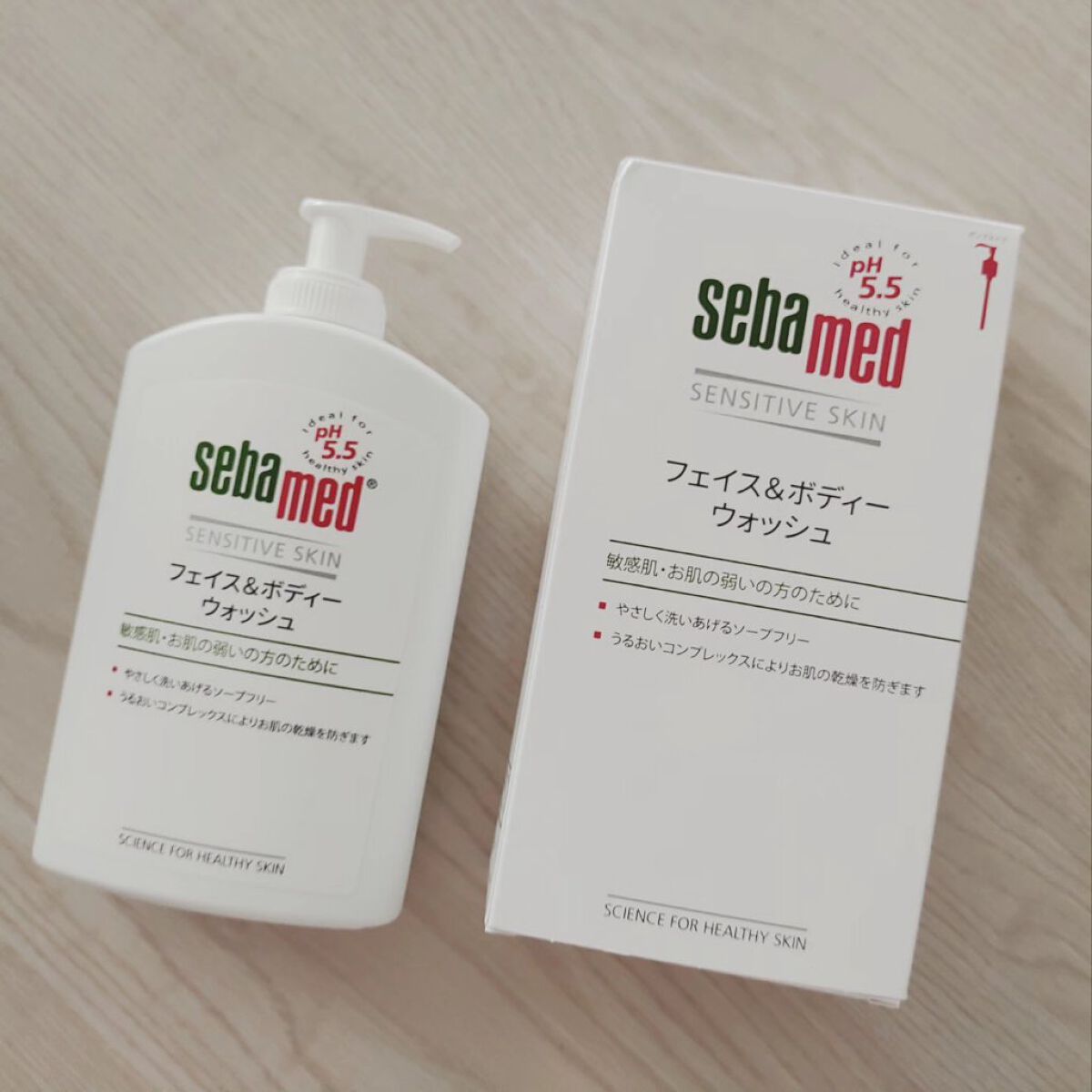 フェイス＆ボディウォッシュ/セバメド/ボディソープを使ったクチコミ（3枚目）