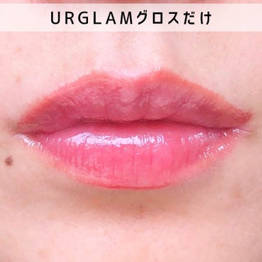 UR GLAM　SHEER LIP GLOSS/U R GLAM/リップグロスを使ったクチコミ（1枚目）