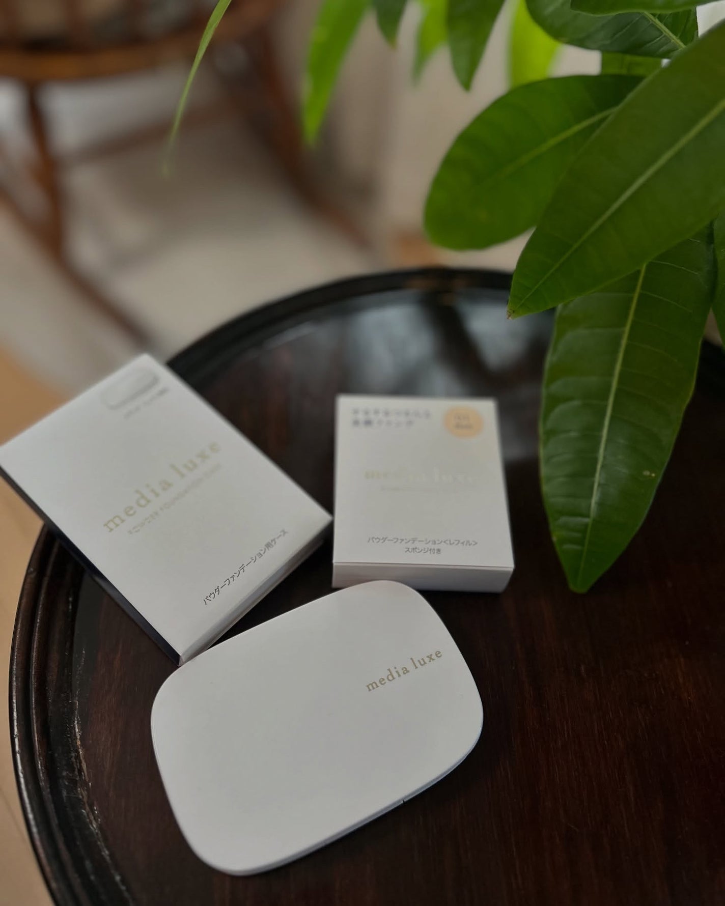 パウダーファンデーション/media luxe/パウダーファンデーションを使ったクチコミ(7枚目)