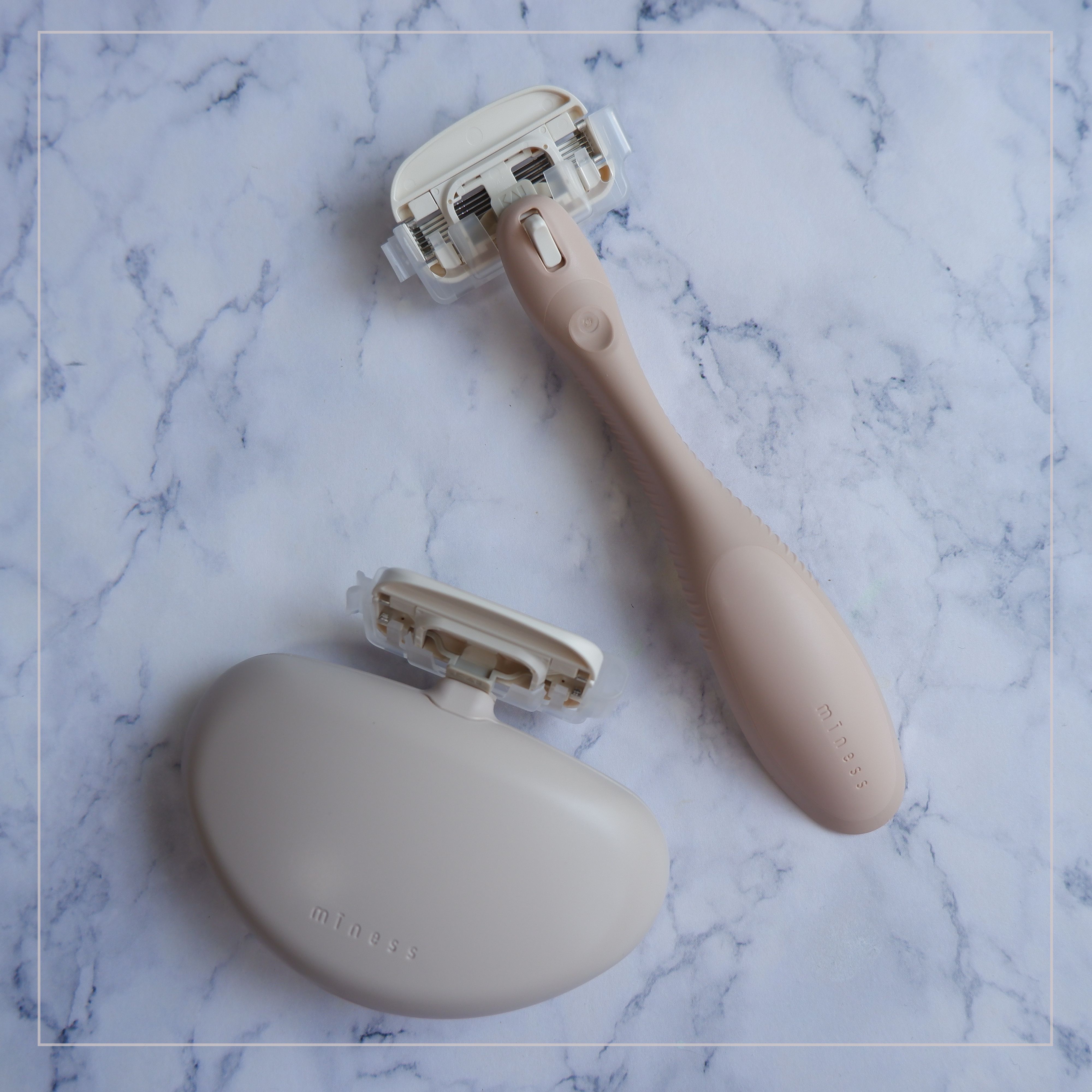 miness ボディ用カミソリ 替刃2個付/貝印/シェーバーを使ったクチコミ（1枚目）