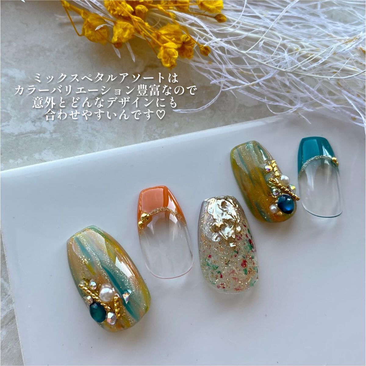 プチプライス カラージェル/Petit Price/ジェルネイルを使ったクチコミ(3枚目)