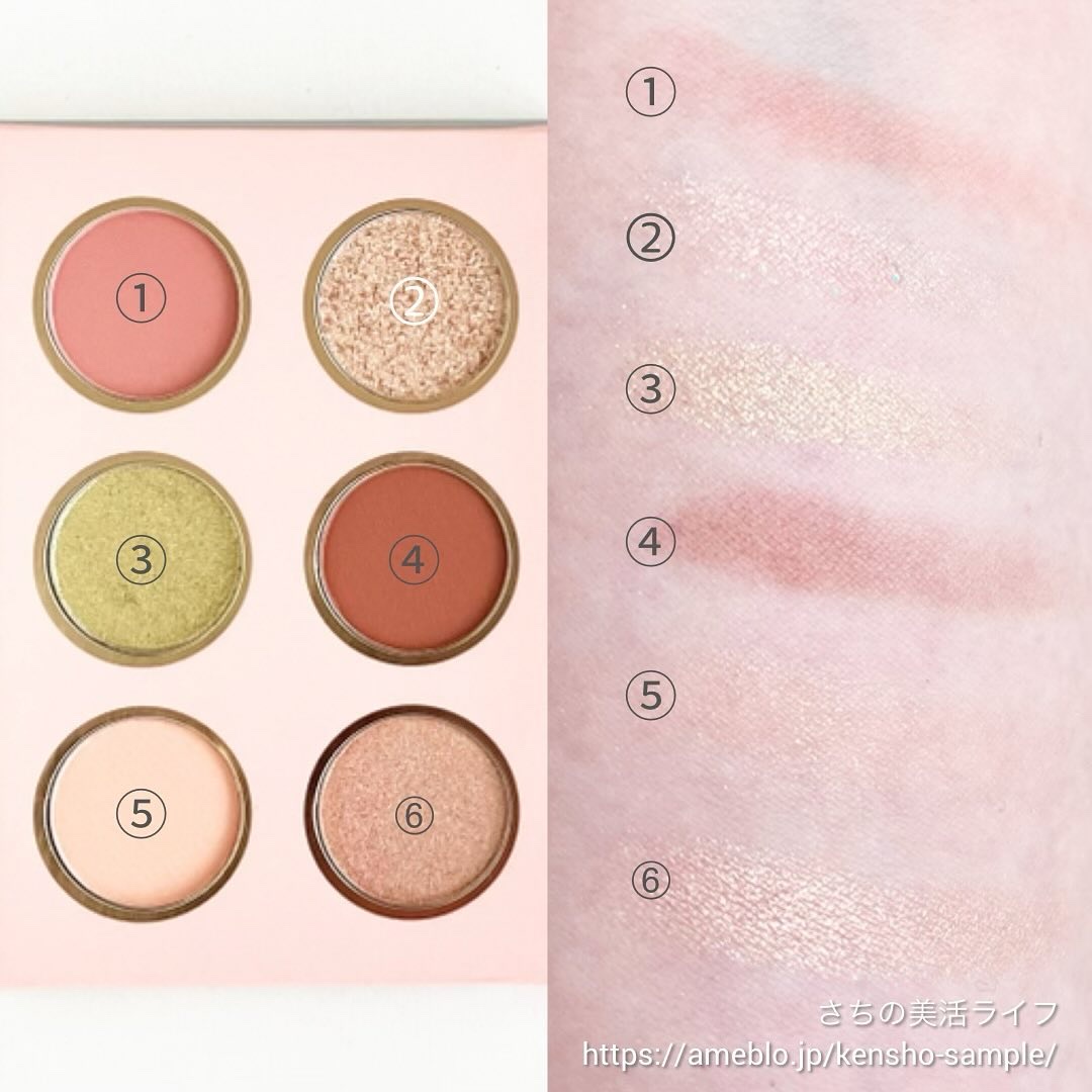 ライプンアイカラーパレット フローラル/FRESHO2/アイシャドウパレットを使ったクチコミ（3枚目）