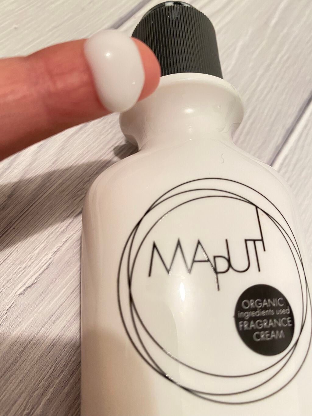 オーガニックフレグランスホワイトクリーム MAPUTI/MAPUTI/デリケートゾーンケアを使ったクチコミ(2枚目)