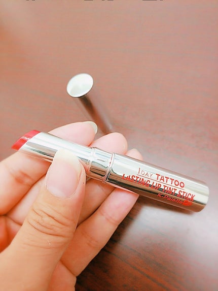 ラスティングリップティントスティック/K-パレット/リップティントを使ったクチコミ(2枚目)