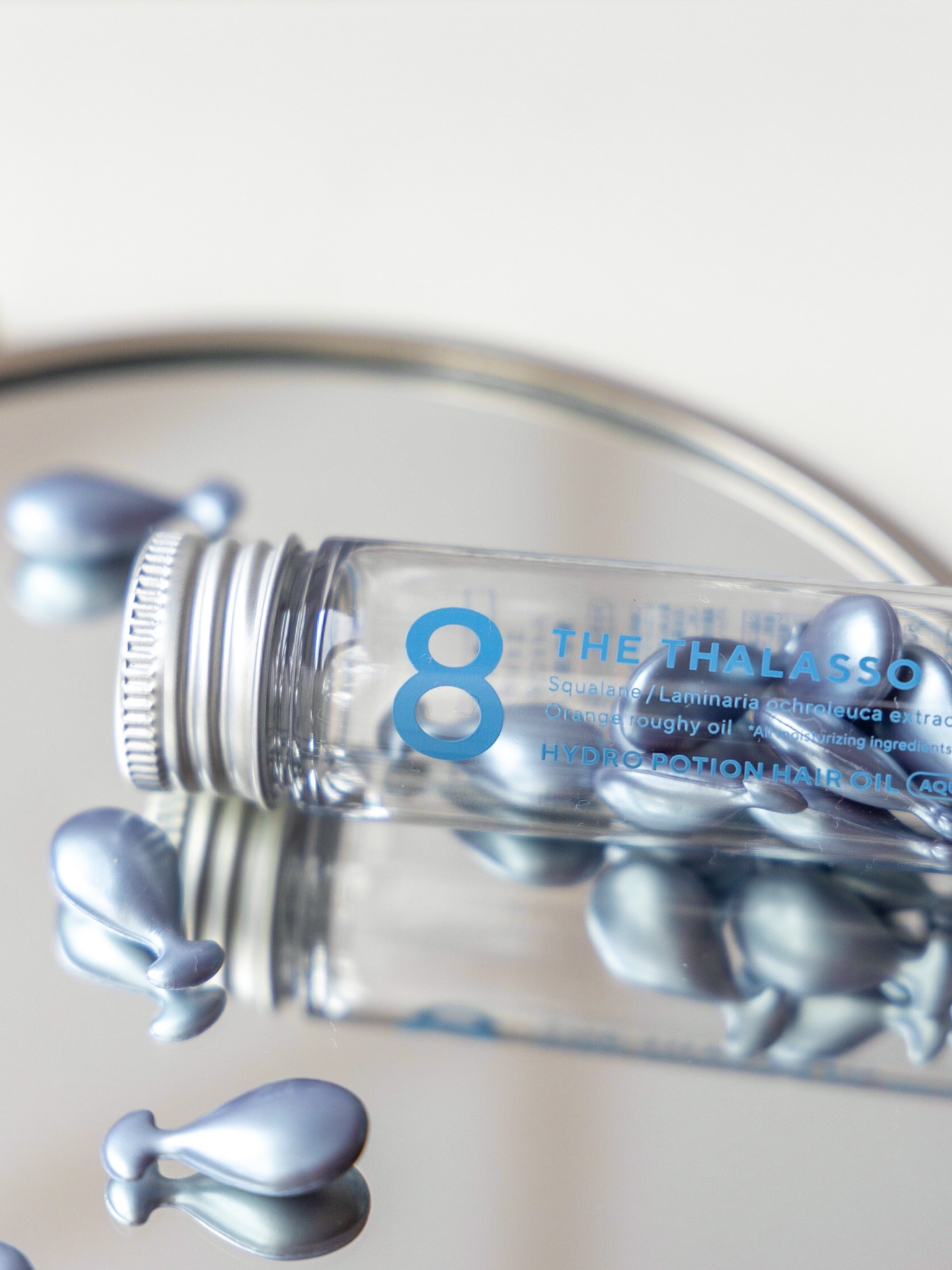 ハイドロポーション 美容液ヘアオイル（アクアホワイトフローラルの香り）/エイトザタラソ/ヘアオイルを使ったクチコミ（1枚目）