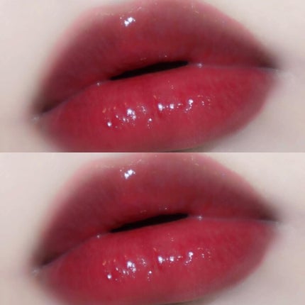 グラスティングウォーターグロス/rom&nd/リップグロスを使ったクチコミ(1枚目)