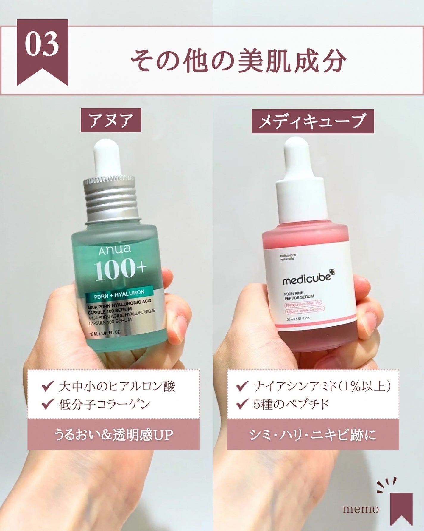 PDRNピンクアンプル PDRN 10,000ppm配合/MEDICUBE/美容液を使ったクチコミ(5枚目)