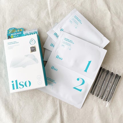 ナチュラルマイルドクリアノーズパック/ilso/シートマスク・パックを使ったクチコミ(1枚目)