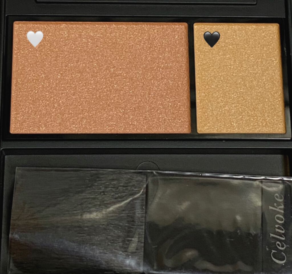 セルヴォーク カムフィー ブラッシュ/Celvoke/パウダーチークを使ったクチコミ(2枚目)