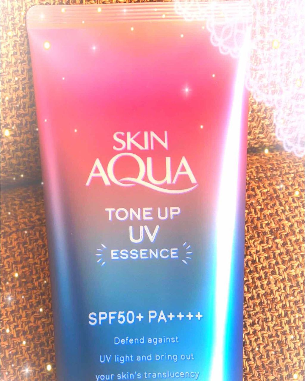 スキンアクア トーンアップUVエッセンス/スキンアクア/日焼け止めクリームを使ったクチコミ(1枚目)