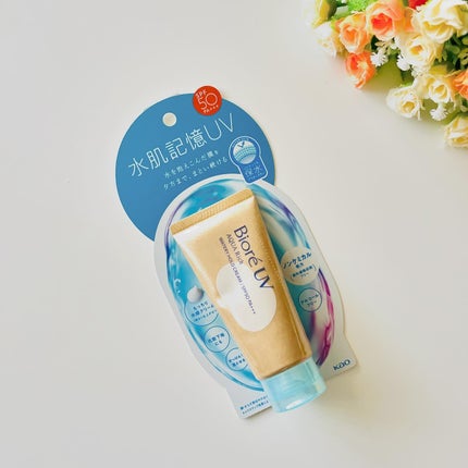 ビオレUV アクアリッチ ウォータリーホールドクリーム(水肌記憶UV)/ビオレ/日焼け止めクリームを使ったクチコミ(6枚目)