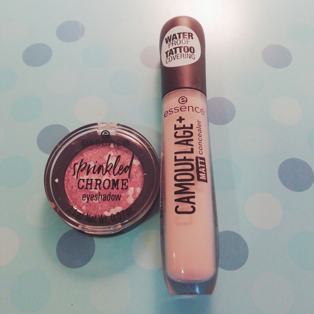 sprinkled chrome eyeshadow/essence/単色アイシャドウを使ったクチコミ（1枚目）