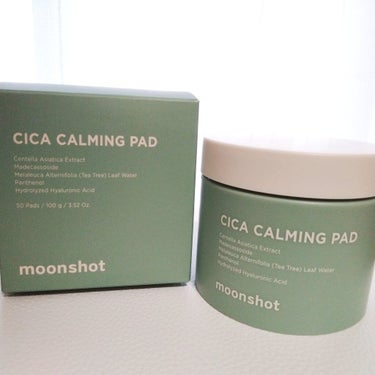 【簡単🙌保湿／鎮静／角質ケア😏💗】

moonshot 様の
CICA CALMINGPAD 💎✨

保湿・鎮静・角質ケアが手軽にできるトナーパッド◎

✅鎮静・キメ改善・水分補給
▷ツボクサエキス
▷