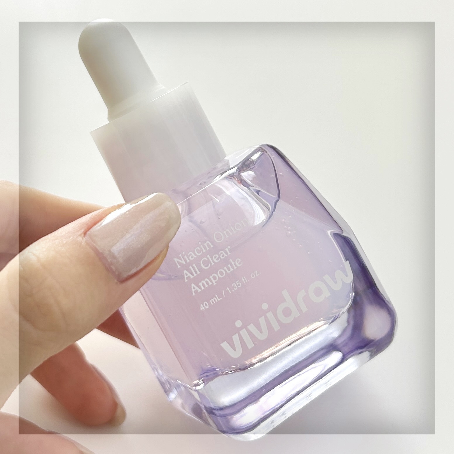 ナイアシンオニオン オールクリア アンプル/vividraw/美容液を使ったクチコミ（2枚目）