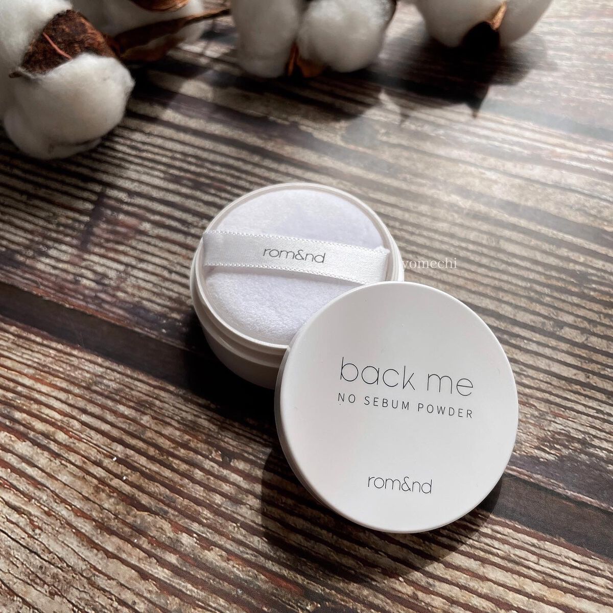 バックミーノーセバムパウダー/rom&nd/ルースパウダーを使ったクチコミ（1枚目）