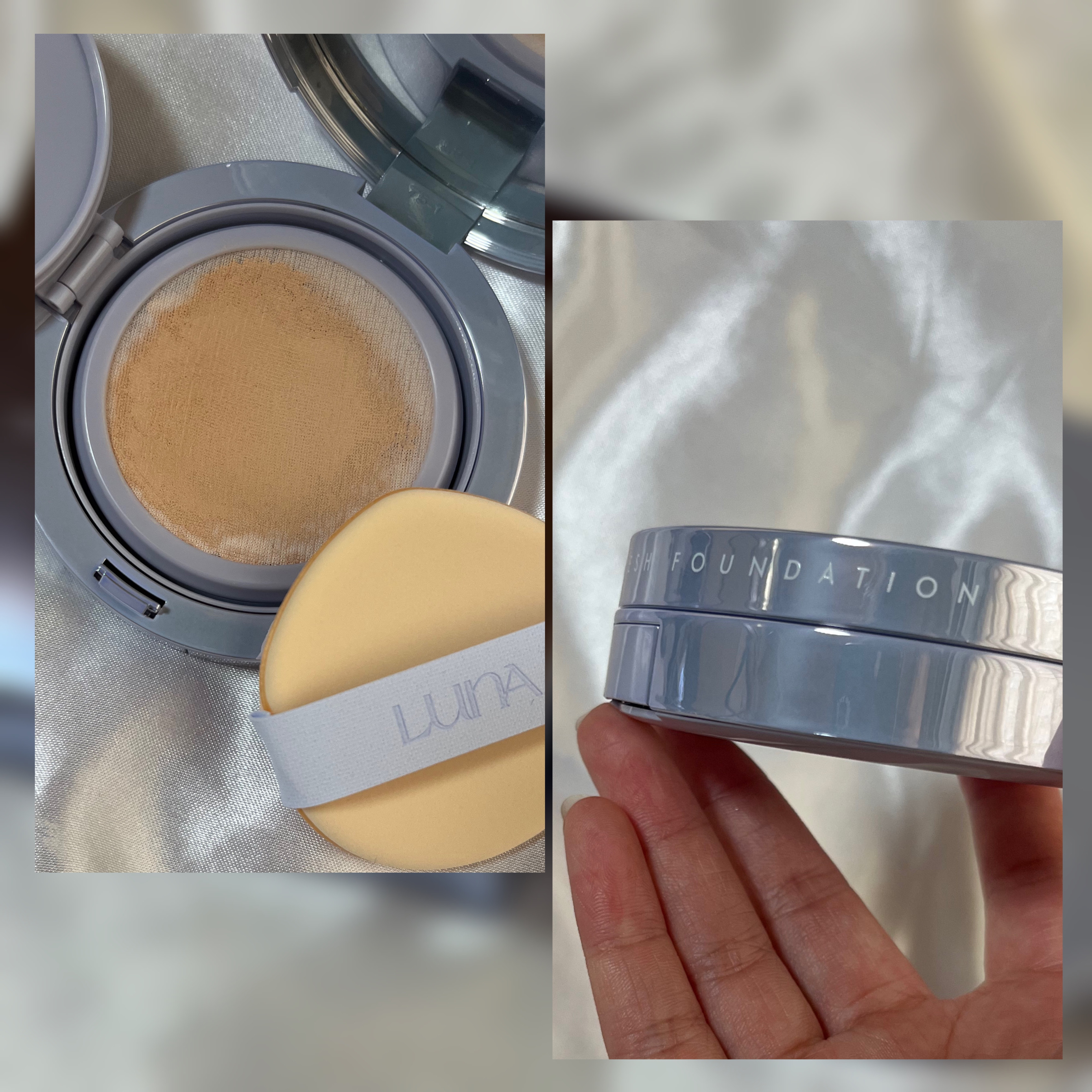 ハイパーメッシュファンデーション/LUNA/クッションファンデーションを使ったクチコミ（3枚目）