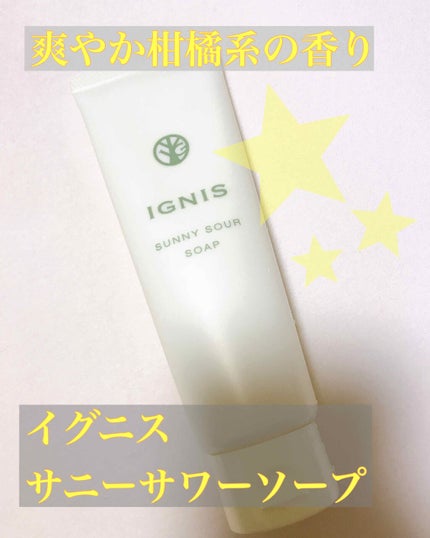 サニーサワー ソープ/IGNIS/洗顔フォームを使ったクチコミ(1枚目)