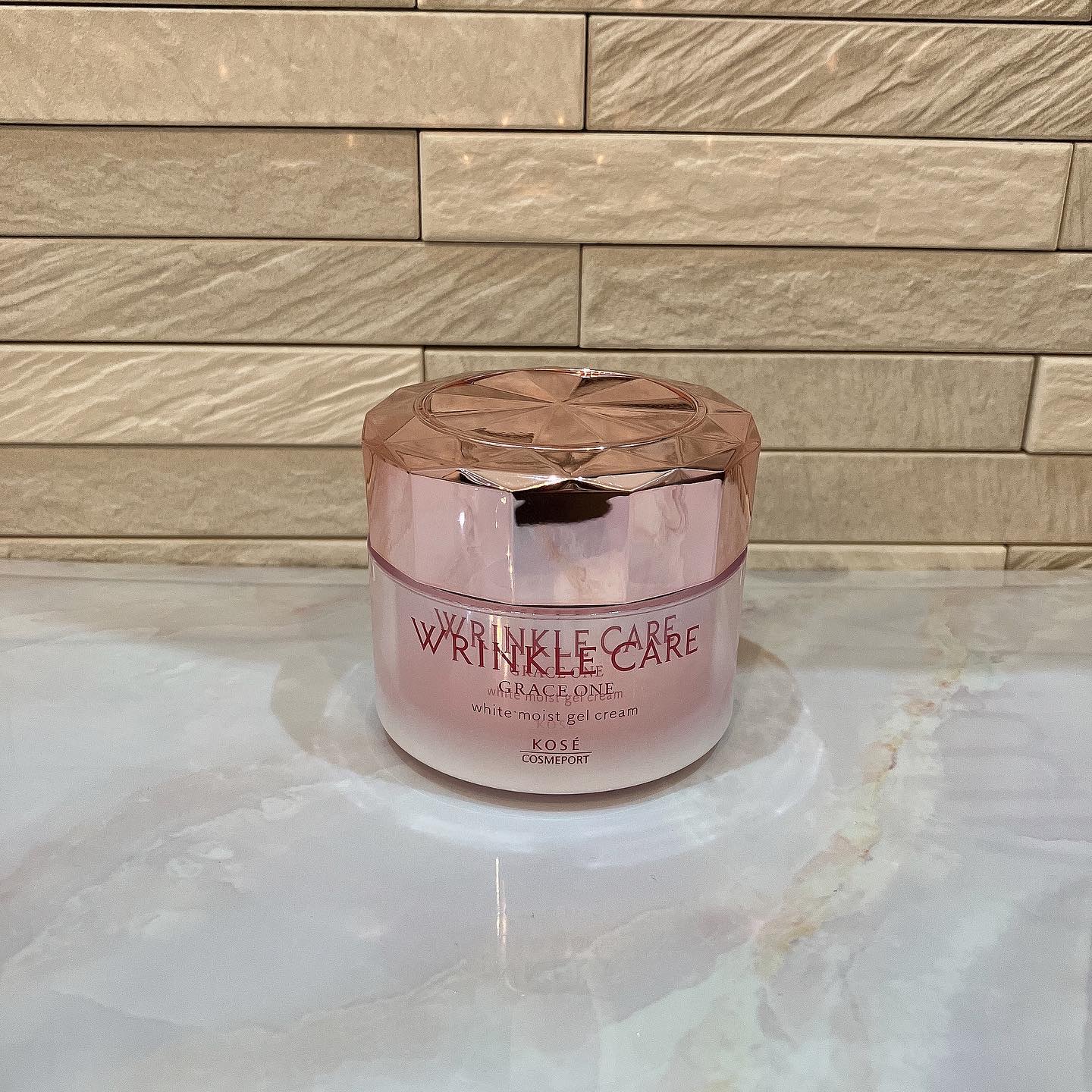 リンクルケア ホワイト モイストジェルクリーム つめかえ90g/グレイスワン/オールインワン化粧品を使ったクチコミ（2枚目）