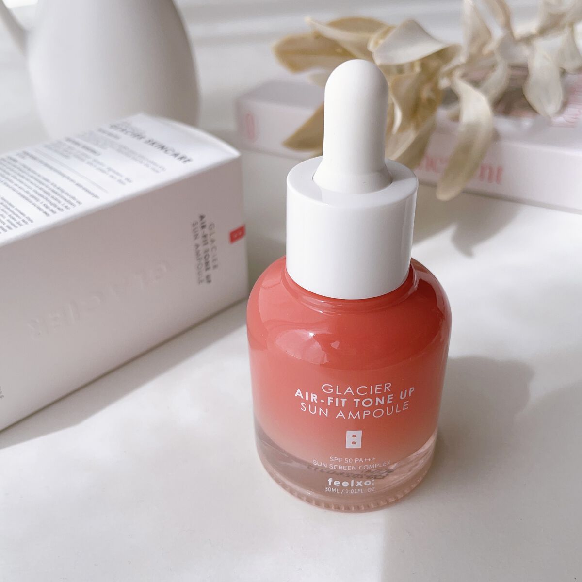 ピルソ グラシアエアフィットトーンアップサンアンプル SPF50 PA+++/feelxo/化粧下地を使ったクチコミ（1枚目）