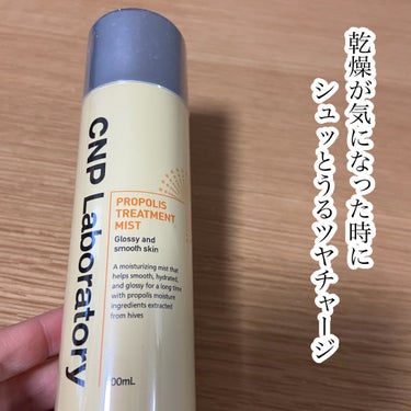 
乾燥が気になった時にシュッとうるツヤチャージ

CNP Laboratory
プロP ミスト

★CNPを代表する人気アイテム★
みずみずしいツヤ肌に導くミストスプレー。

ミツバチの巣から抽出したプ