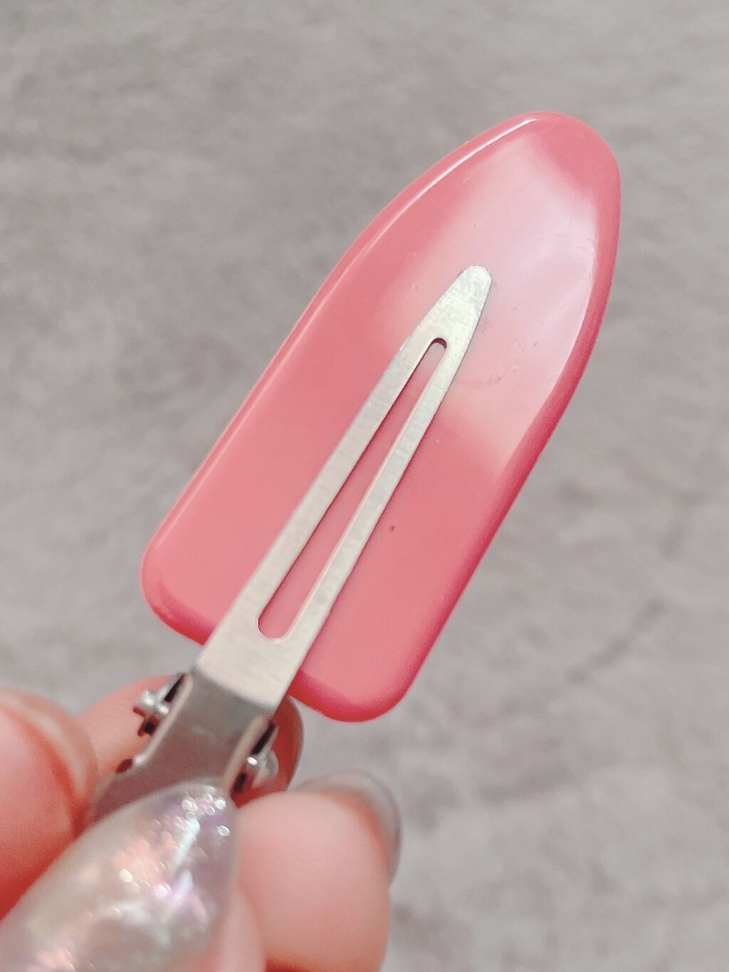 跡が付かない前髪クリップ キャンディミックス【旧】/マペペ/ヘアアクセサリーを使ったクチコミ（3枚目）